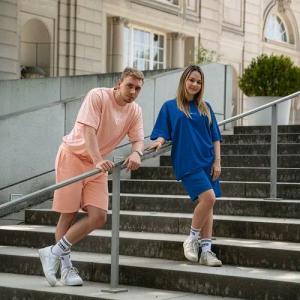 HOME DELUXE Home Wear Sweatshorts – Coral, XS