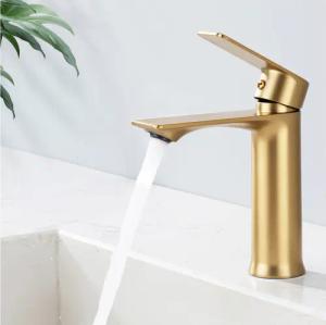 HOMELODY Waschtischarmatur gold waschtischarmatur bad Wasserhahn Bad Armatur Super Design Mischbatterie