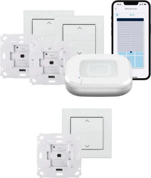 Homematic IP Starter Set Rollladensteuerung für 3 Rollladen Smart-Home-Zubehör