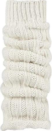 HomeOfSocks Beinstulpen Alpaka Stulpen Damen aus Wolle Grobstrick Leg Warmer Hoher Tragekomfort dank Gummibund Höhe verstellbar