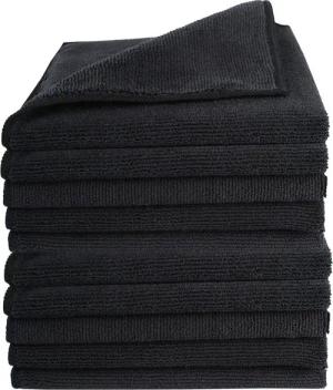 Hometex Premium Textiles Geschirrtuch Mikrofaser Putztuch, Staubtuch Reinigungstuch 40 x 40 cm, (10-tlg), Ideal für Autopflege, Küche und Barista