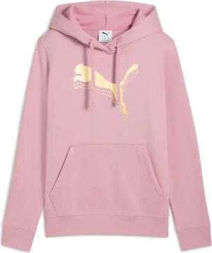 Hoodie Damen Puma Ess Metallic Fl