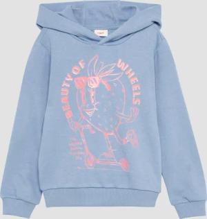 Hoodie mit Glitzerprint