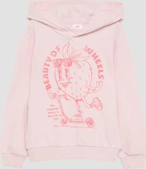 Hoodie mit Glitzerprint