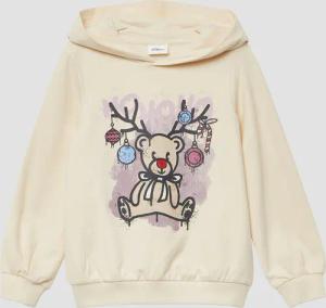 Hoodie mit Weihnachtsprint