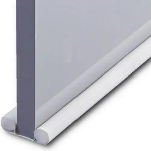 HOOZ Zugluftstopper für Türen, PU Leder Türdichtung, Türdichtung Luftzugstopper, 4-tlg., Platzsparend verpackt