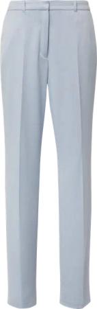 Hose aus Viskosemix mit High Rise und Straight Leg