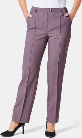 Hose Comfort-Schnitt mit SilverFresh-Ausrüstung - lila - Gr. 27 von Goldner Fashion
