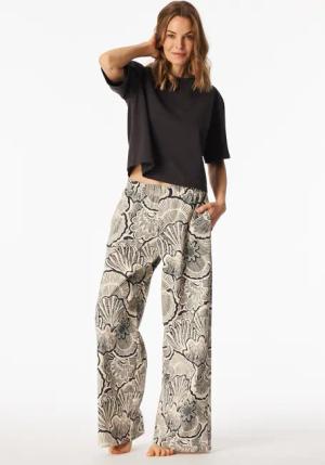 Hose lang Heavy Single Jersey Muscheln multicolor - Mix+Relax 38