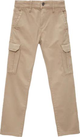 Hose Pete / Regular Fit / Medium Rise / Straight Leg / Cargotaschen