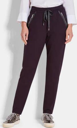 Hose SARA - aubergine - Gr. 42 von Goldner Fashion
