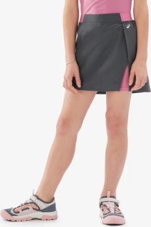 Hosenrock Kinder Gr. 122–170 Wandern - MH100 grau