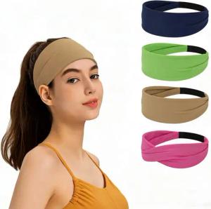 HoyoLee Handels GmbH Haargummi Haarband 4 Stück Haarband Damen Weiche Haargummis für Sport und Mode