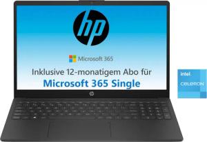 HP 15-fd0216ng Notebook (39,6 cm/15,6 Zoll, Intel Celeron N100, 128 GB SSD)