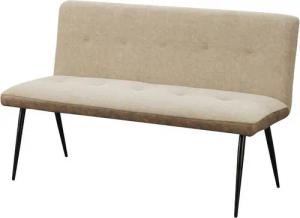 HTI-Living Polsterbank Bank 3-Sitzer Taupe Joschka (Stück, 1-St., 1 Sitzbank), Sitzbank Küchenbank