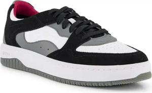 HUGO Herren Sneaker weiß Glattleder