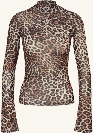 HUGO Longsleeve DARDONNAY aus Mesh