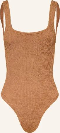 Hunza G Badeanzug SQUARE NECK