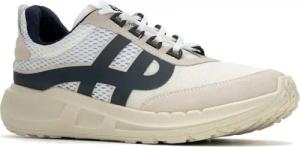Hush Puppies Seventy8 Retro Runner Herren Sneaker Aus Weißem Wildleder