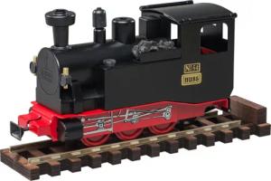 Huss Räucherhaus Huss 1 K Duft-Dampflok - Die Andere/SW, Handarbeit aus dem Erzgebirge