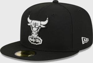 HWC 31587 59FIFTY BLKBLKWHI CHICAGO BULLS