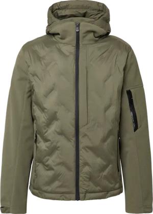 Hybrid-Jacke mit sportiven Details und Kapuze