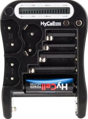HyCell Digital Batterietester - zur Batterie-, Akku-, Knopfzellen Anzeige Akku