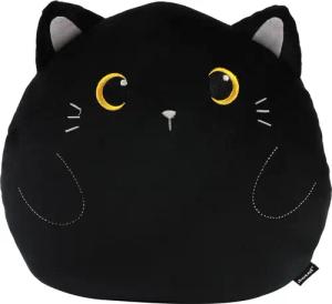 I-TOTAL Dekokissen I-TOTAL ® Dekokissen für Kinder/Wohnzimmer Stoffkissen schwarze Katze