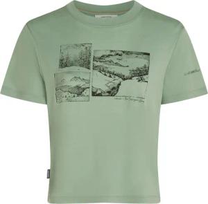 Icebreaker Damen Merino 150 Tech Lite The Climb T-Shirt