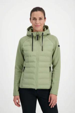 Icepeak Hybridjacke "ICEPEAK ASHBURN" für Erwachsene, mit wärmenden Materialeigenschaften, mit Kordelzügen