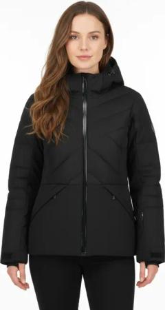 Icepeak Skijacke "ICEPEAK EVELETH" mit Kapuze mit regulierbarer Kapuze und Stehkragen, verstellbare Ärmelbündchen