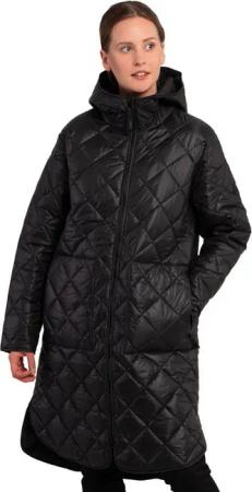 Icepeak Steppmantel AALEA winddichtes Material, mit fester Kapuze und Ton-in-Ton-Fütterung