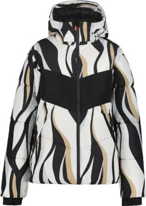 Icepeak Winterjacke ICEPEAK ELSARA Jacke SCHWARZ-WEISS Ski Jacken Damen