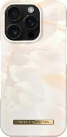 iDeal of Sweden Handyhülle Printed Case iPhone 16 Pro Max, Rose Pearl Marble Handyhülle