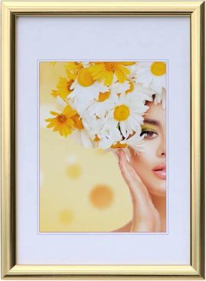 IDEAL TREND Bilderrahmen Kunststoffrahmen mit Klarglas Bilderrahmen PS-1 Frame Foto Collage Por