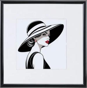 IDEAL TREND Bilderrahmen New Lifestyle Kunststoff Bilderrahmen quadratisch Foto Rahmen Picture, für 1 Bilder (1 St)