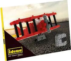 Idena 40141 Postkarte Doppeldecker Mini- Bausteine