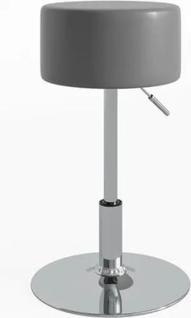 Vicco Sitzhocker Design, Grau, 33 x 67 cm für Schminktisch (Einzelartikel), 360° drehbare Sitzfläche