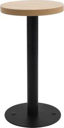 vidaXL Esstisch Bistrotisch Hellbraun 40 cm MDF (1-St)