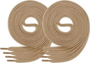 Di Ficchiano Schnürsenkel 2 Paar - Schnürsenkel flach 8mm breit reißfest aus Polyester