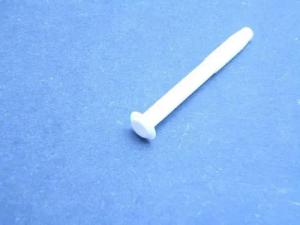 B.S. Bauprogramm Sockelleiste B.S. Bauprogramm Einschlagdübel weiß Ø 6 x 65 mm