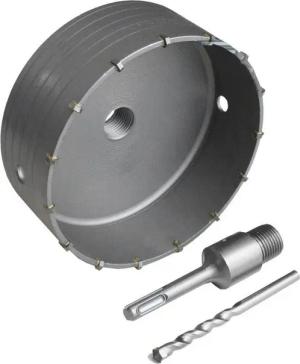 Falon-Tech Bohrkrone Bohrkrone SDS Plus 150 mm Dosenbohrer Lochbohrer Kernbohrer, Ø 150 mm
