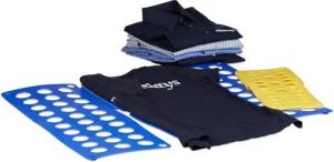 relaxdays Wäschesortierer Faltbrett 2er Set für Kleidung