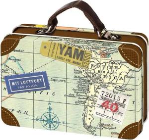 moses Geschenkbox Fernweh Mini-Reisekoffer