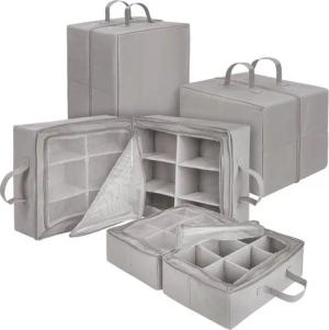 ONVAYA Organizer Aufbewahrungsbox Set zweiteilig, Organizer-Box für Kleidung