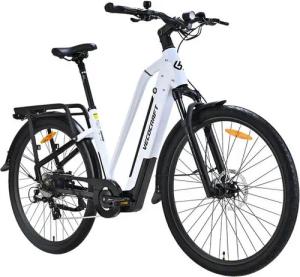 VECOCRAFT E-Bike Trekkingrad GAEA 13AH, 8 Gang Shimano, Heckmotor, 468 Wh