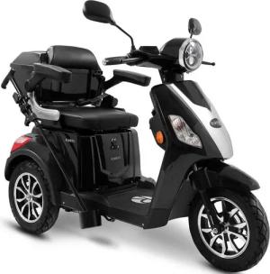 Rolektro Elektromobil Rolektro E-Trike 25 V.3, Lithium Akku, 1000 W, 25 km/h, (mit Topcase)