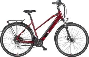 Telefunken E-Bike Trekkingrad Expedition XC940, 24 Gang Shimano Acera Schaltwerk, Kettenschaltung, Heckmotor, 417,6 Wh, (Straßenzulassung, ca. 100 km Reichweite, hydraulische Scheibenbremsen), Trekking Elektrofahrrad, Damen, 28 Zoll, 36 V 417,6 Wh Akku, P
