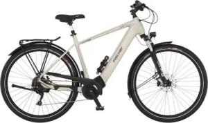 FISCHER Fahrrad E-Bike Trekkingrad VIATOR 7.0i Herren 55, 10 Gang Shimano Deore Schaltwerk, Kettenschaltung, Mittelmotor, 630 Wh, (mit Faltschloss), Pedelec, Elektrofahrrad für Damen u. Herren