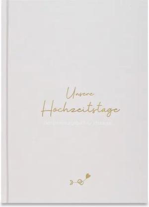 LEAF & GOLD Tagebuch Hochzeitstag Tagebuch